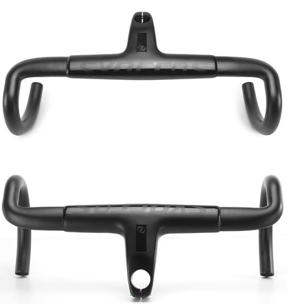 New Style Aero Integrated Road Bicycle Handlebar UD Carbon with Headset Spacers and Computer Mount