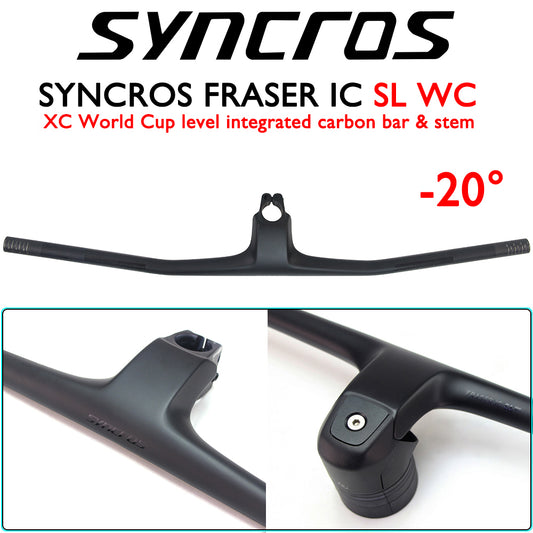 SYNCROS FRASER IC SL WC Carbon MTB Integrated Handlebar with Stem