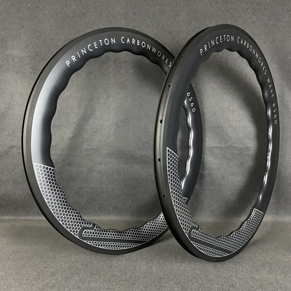 PRINCETON CarbonWorks Wake 6560 Disc Tune Road Bicycle Rim Set