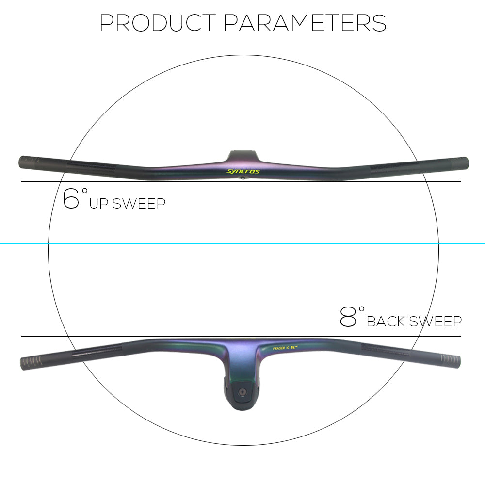 SYNCROS FRASER WC Full carbon Integrated MTB Handlebar