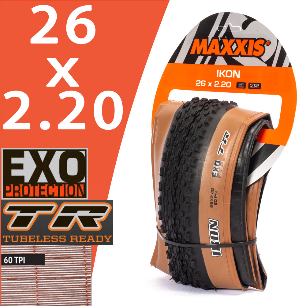 MAXXIS IKON FOLDABLE TIRE OF BICYCLE MTB