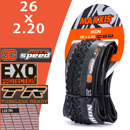 MAXXIS IKON FOLDABLE TIRE OF BICYCLE MTB