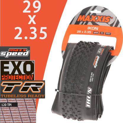 MAXXIS IKON FOLDABLE TIRE OF BICYCLE MTB